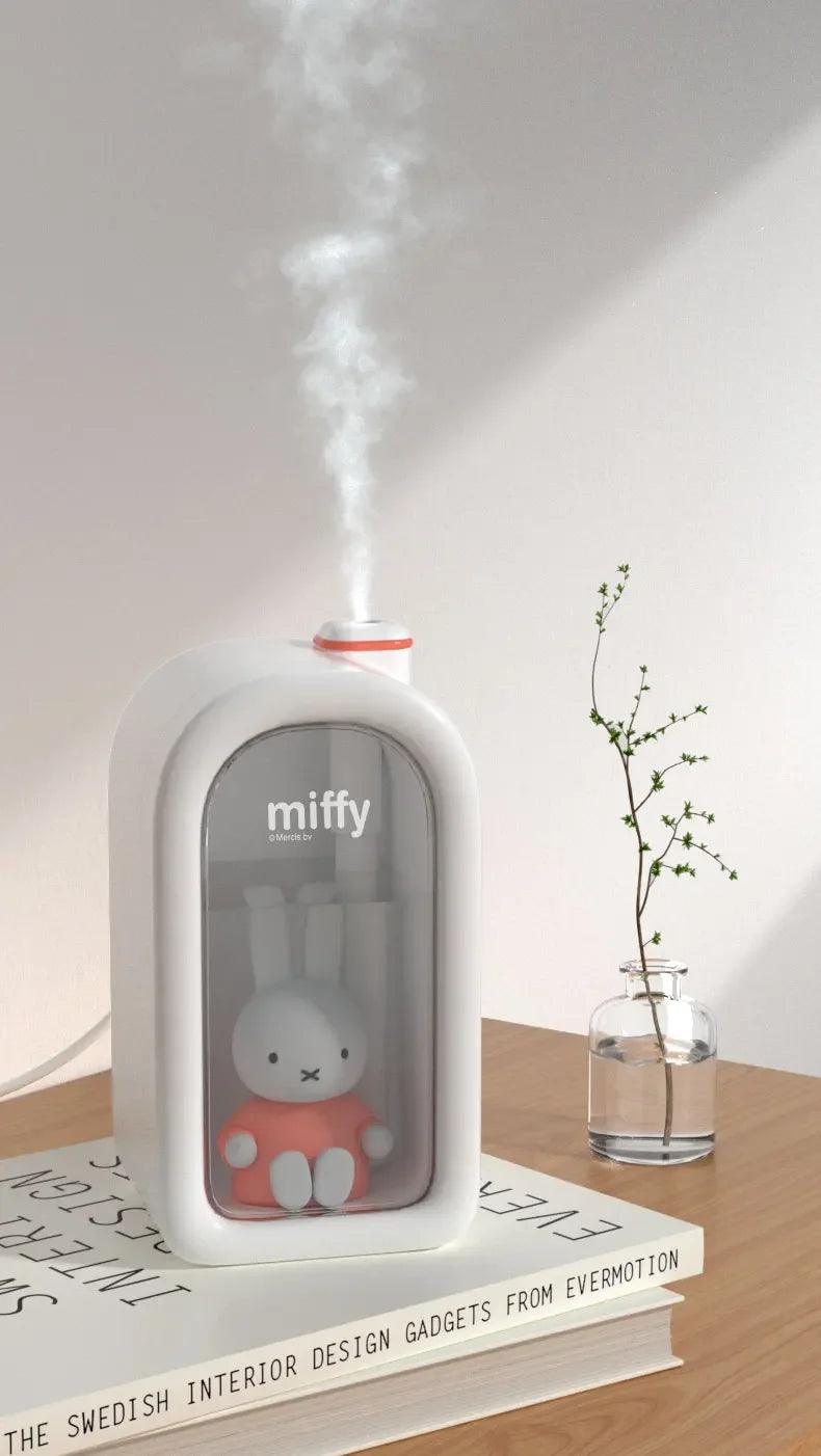 Miffy USB Portable Cool Mist Humidifier with Night Light - Cute Bedroom Gift