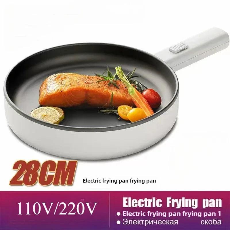 Electric Frying Pan - Mini Portable Hotpot Cooker 110V220V