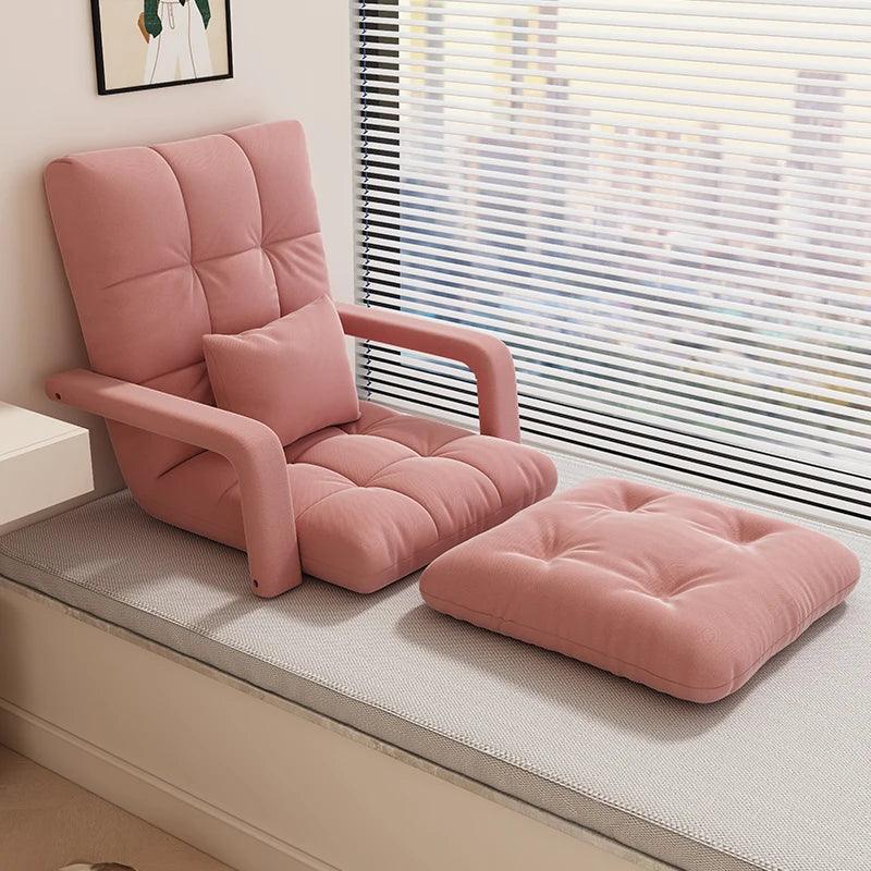 Folding Sofa Bed - Bay Window Sofa Chair for Bedroom  Office