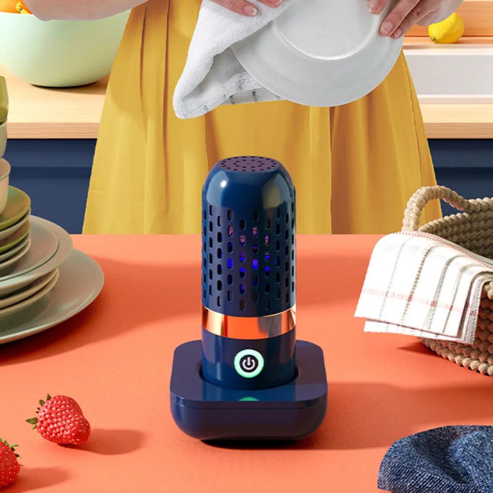 Ultrasonic Vegetable  Fruit Cleaner - Portable Wireless Kitchen Purifier