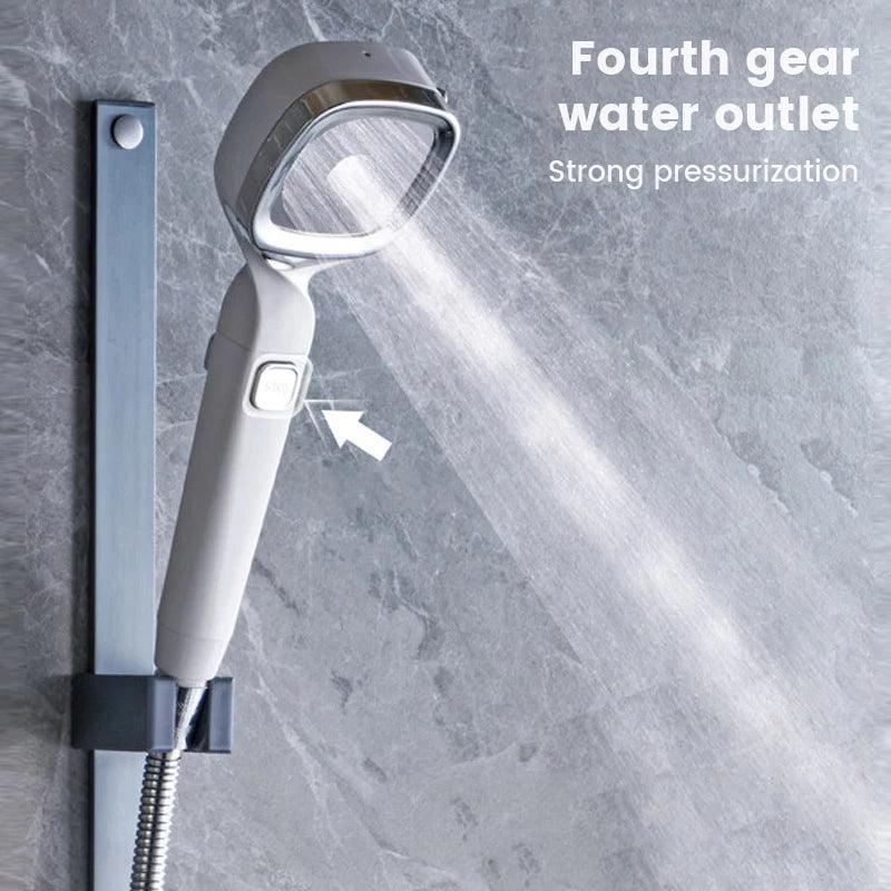 High Pressure Water Saving Shower Head - 3 Modes Adjustable Massage Sprayer