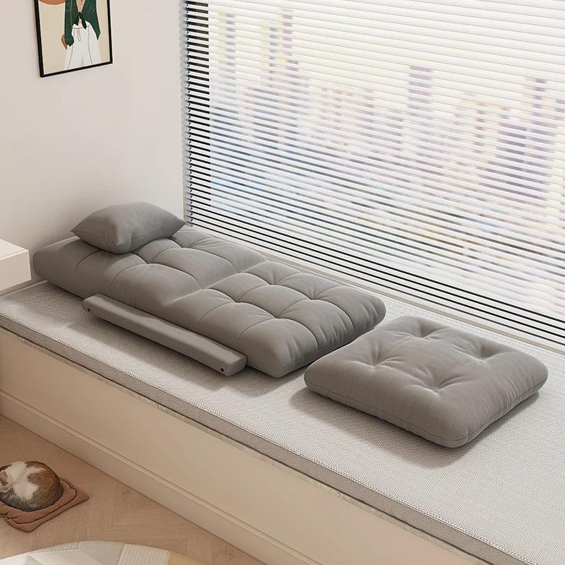 Folding Sofa Bed - Bay Window Sofa Chair for Bedroom  Office