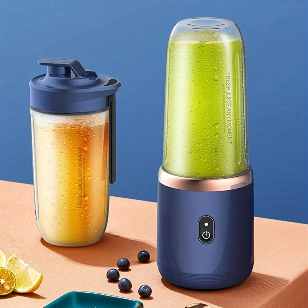 Portable Electric Blender - 6-Blade Juice  Smoothie Maker