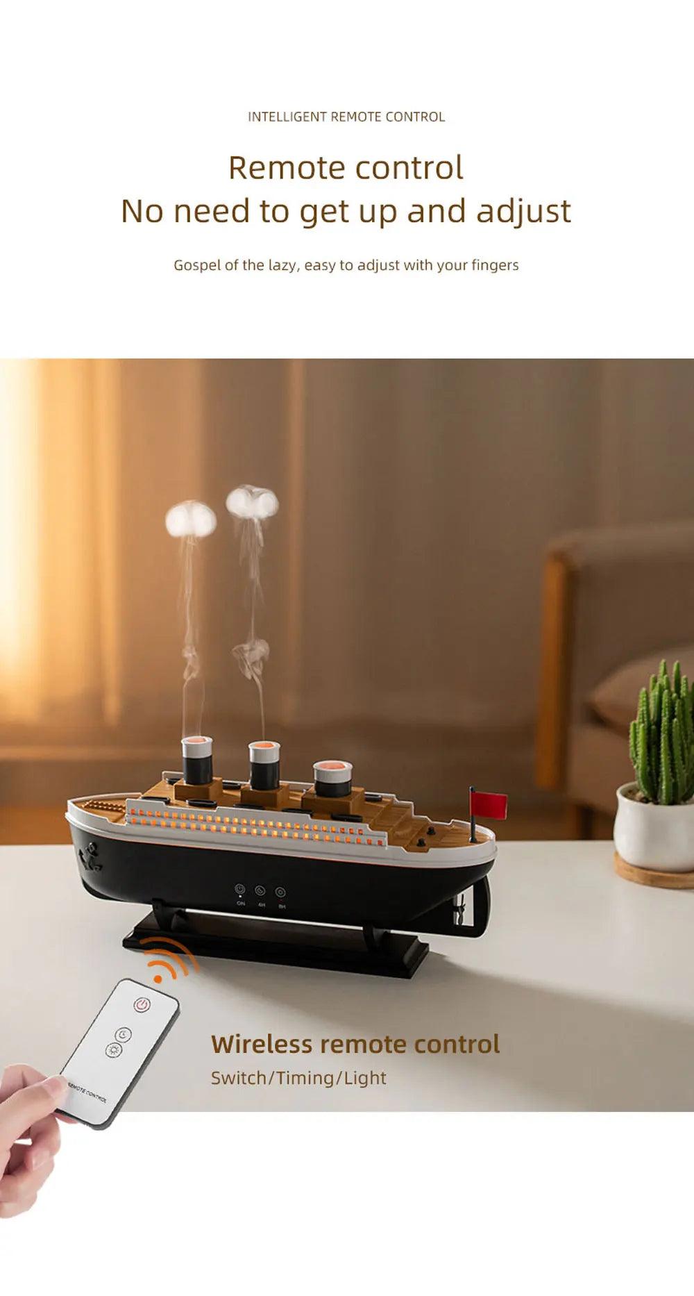 Aromatherapy Humidifier - Landscape Raindrop Diffuser for Families