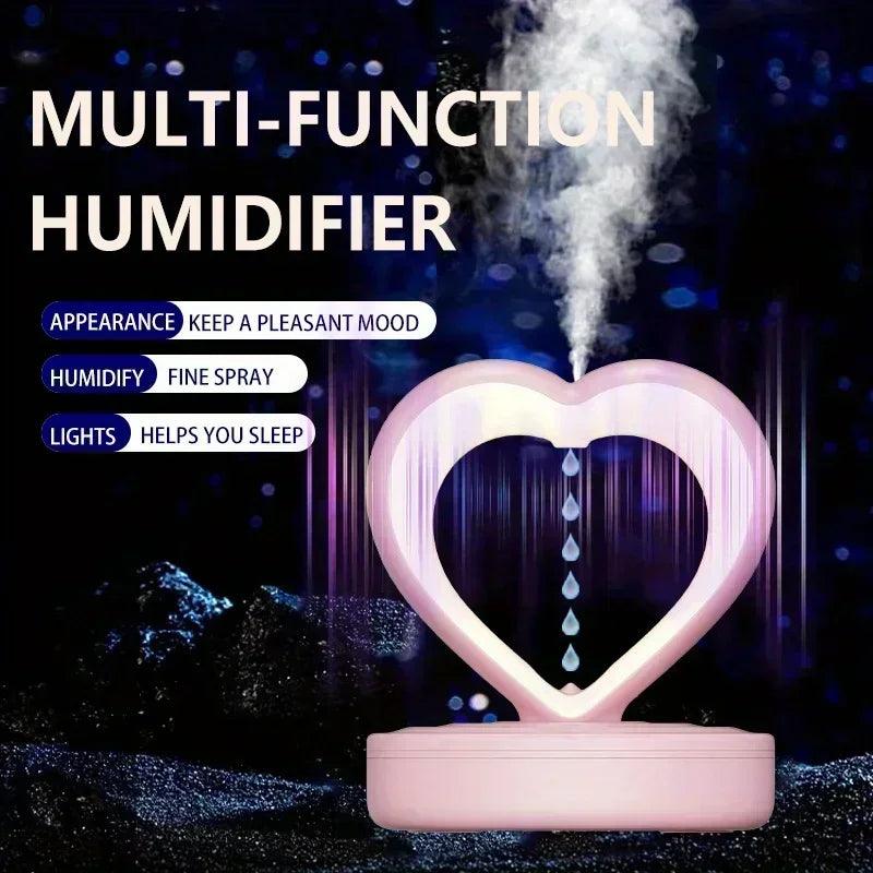 Anti-Gravity Humidifier with LED - Essential Oil Diffuser and Night Light - STOREBLITZ