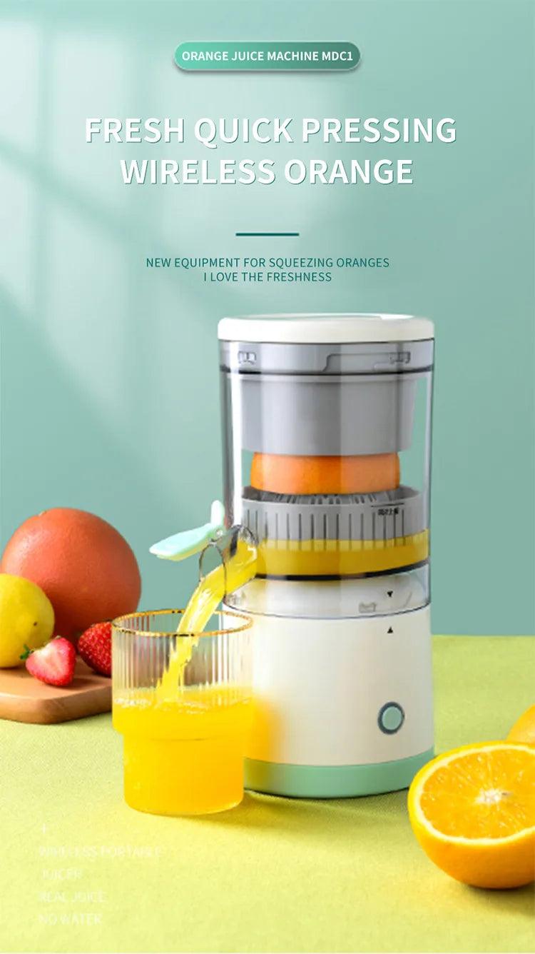 Portable Electric Juicer - USB Rechargeable Mini Citrus Blender