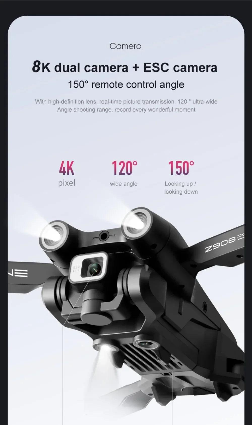 Xiaomi Mijia Z908 Pro Max Drone - 4K Dual Camera Brushless Quadcopter with 5G WiFi FPV