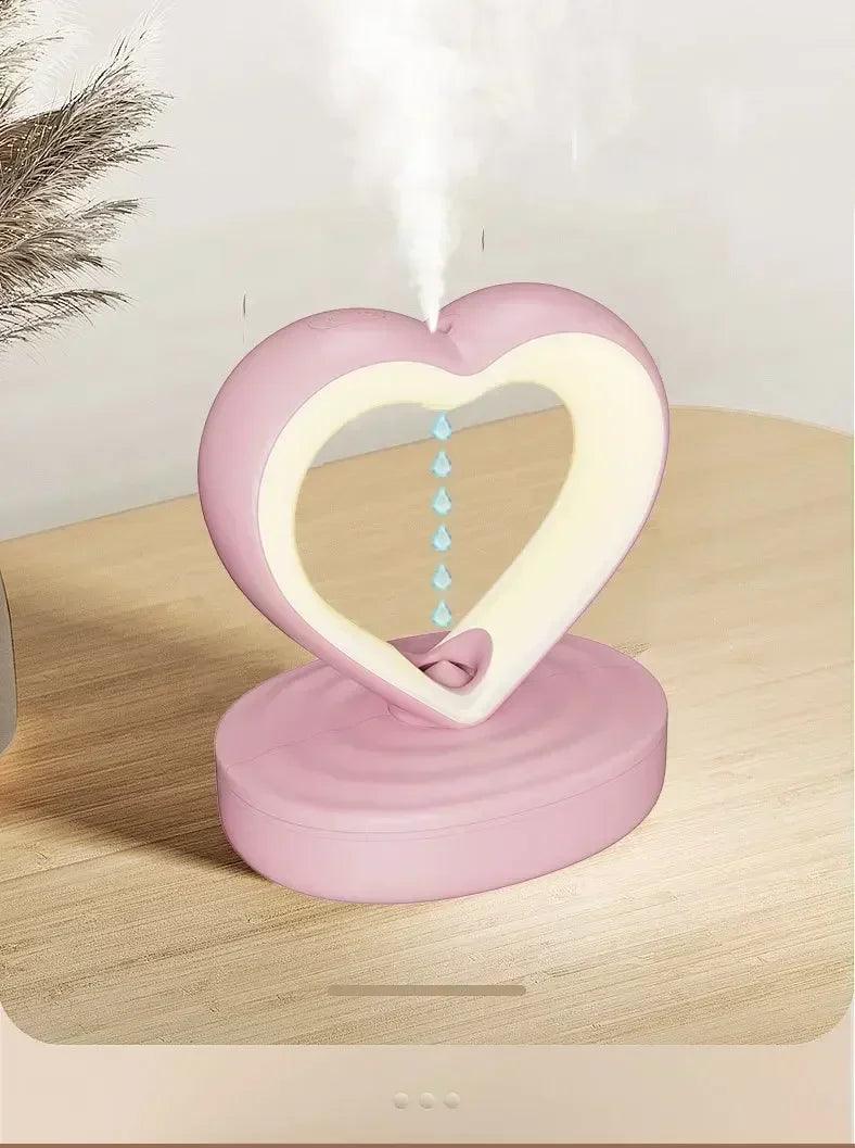 Anti-Gravity Humidifier with LED - Essential Oil Diffuser and Night Light