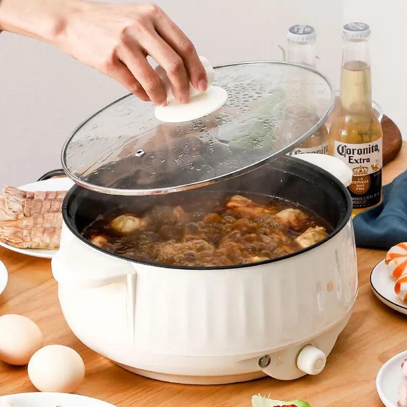 220V Multi Cooker - Non-Stick Electric Pot for 1-2 People