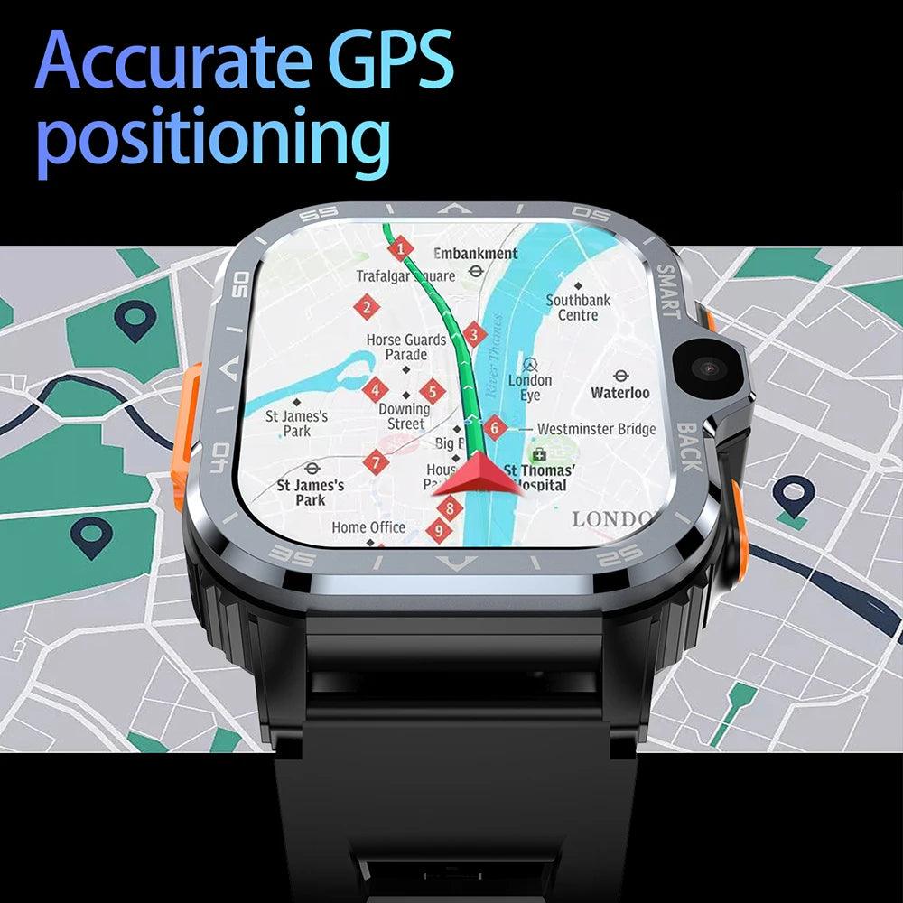 Valdus PGD Android Smart Watch - GPS Dual Camera NFC 16G64G ROM 2G4G SIM WiFi