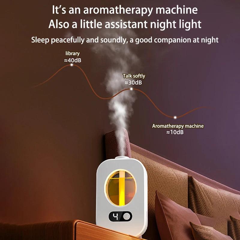 Aromatherapy Essential Oil Diffuser  Humidifier - Automatic Air Freshener for Bathroom