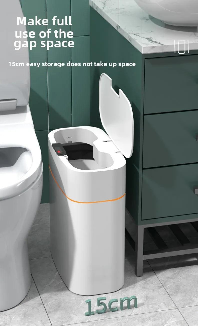 Smart Trash Can  Luxury Electric Toilet - Inductive Household Essentials