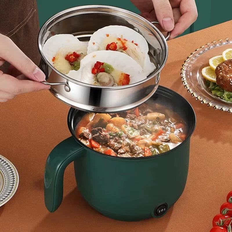 Mini Electric Cooker 15L - Multifunction Non-Stick Steam Machine