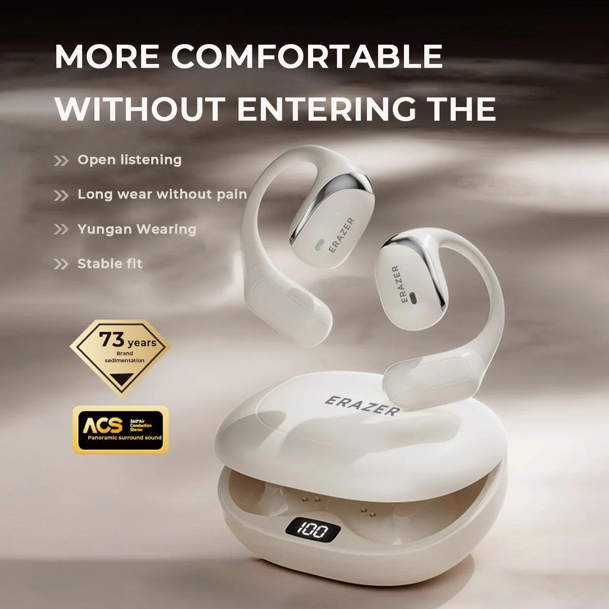 Lenovo ERAZER X9 Wireless Sports Earphones - Waterproof Open Ear Bluetooth Headphones