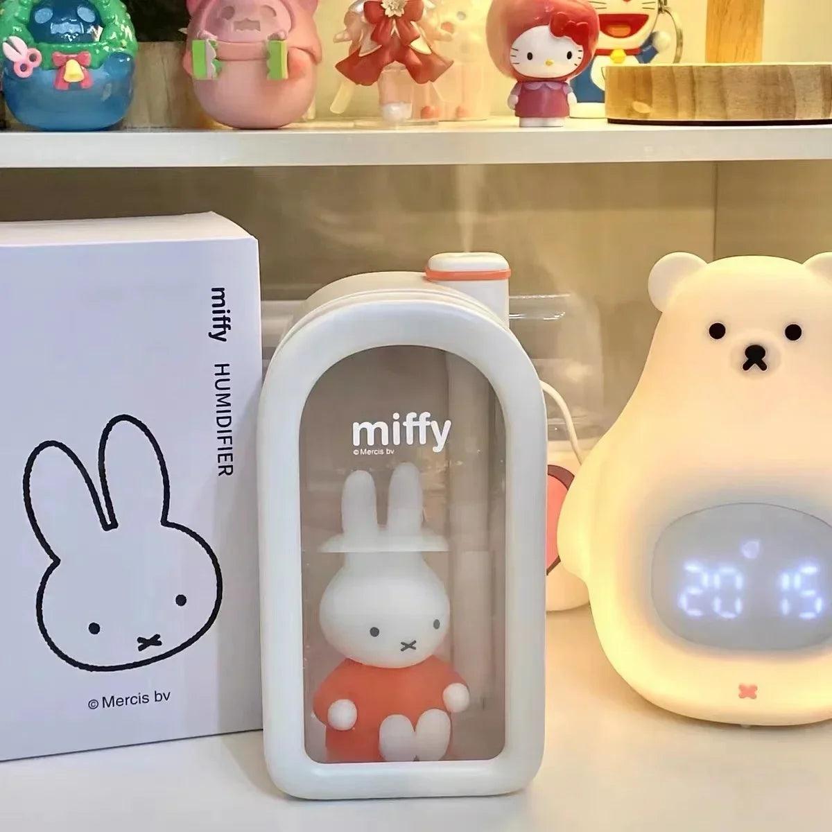 Miffy USB Portable Cool Mist Humidifier with Night Light - Cute Bedroom Gift