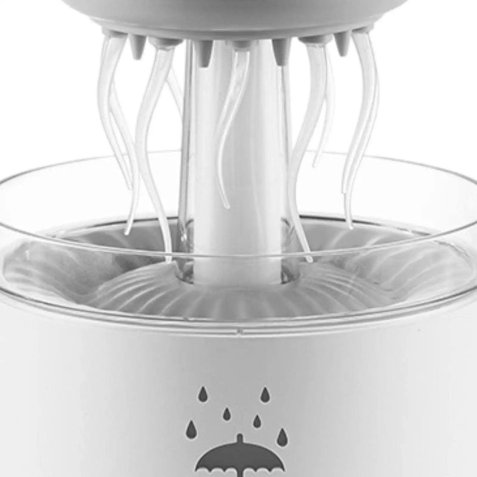 Rotating Raindrop Humidifier - 300ml Essential Oil Diffuser for Home  Office