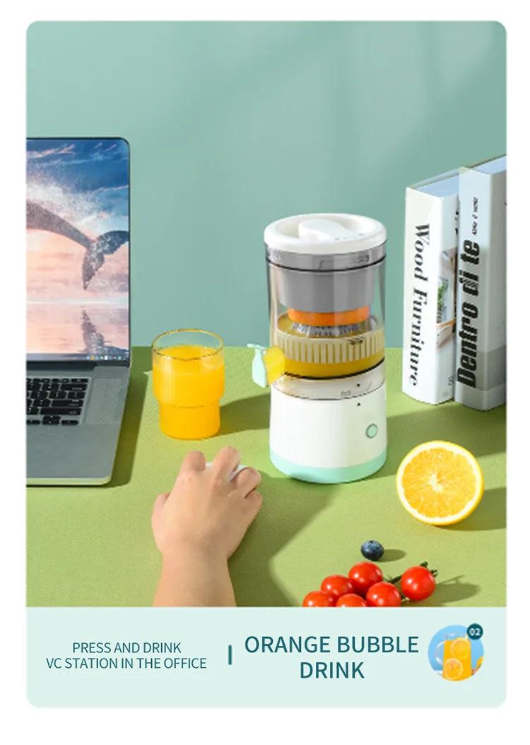 Portable Electric Juicer - USB Rechargeable Mini Citrus Blender