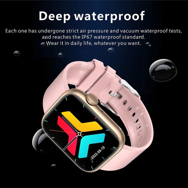 LIGE Womens Smart Watch - Waterproof Bluetooth Fitness Tracker