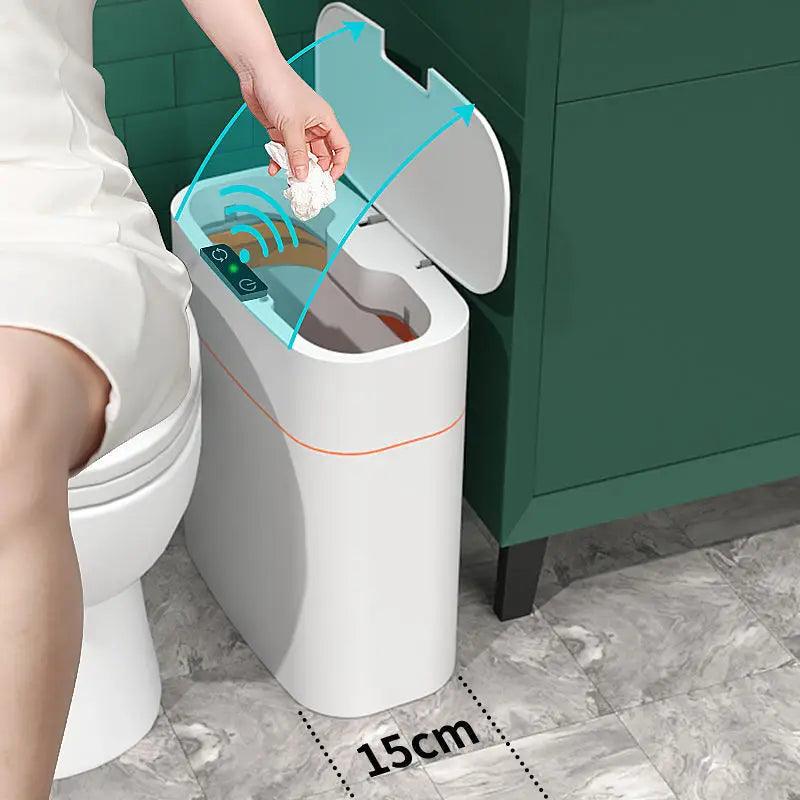 Smart Trash Can  Luxury Electric Toilet - Inductive Household Essentials