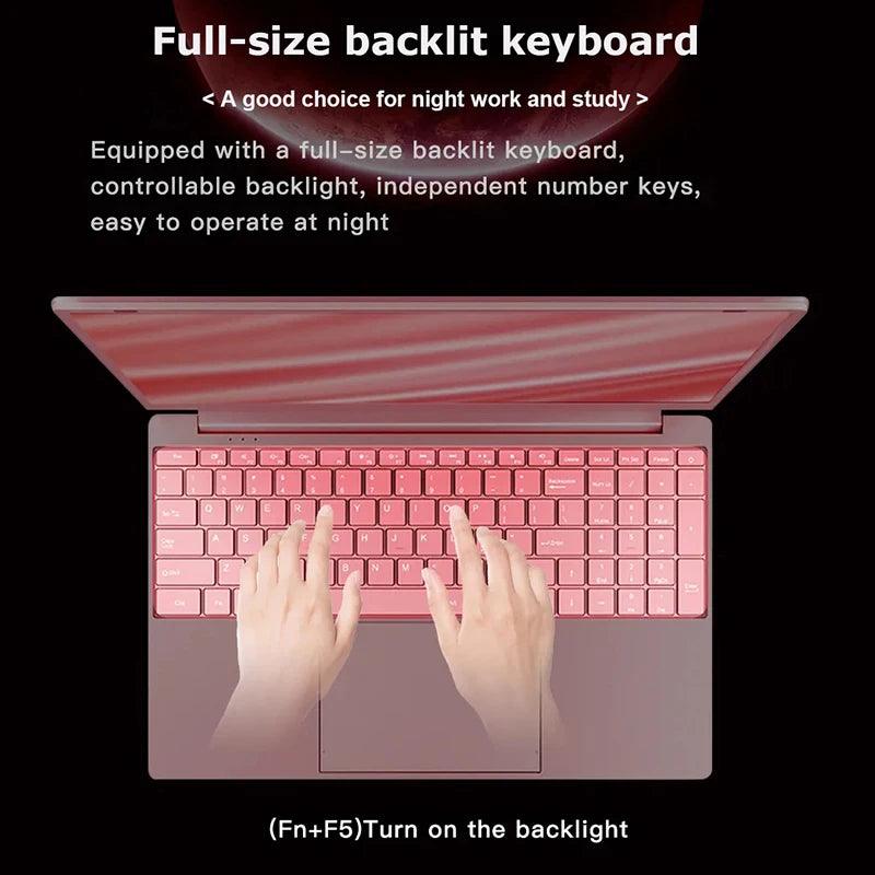 Pink Laptop, 15.6