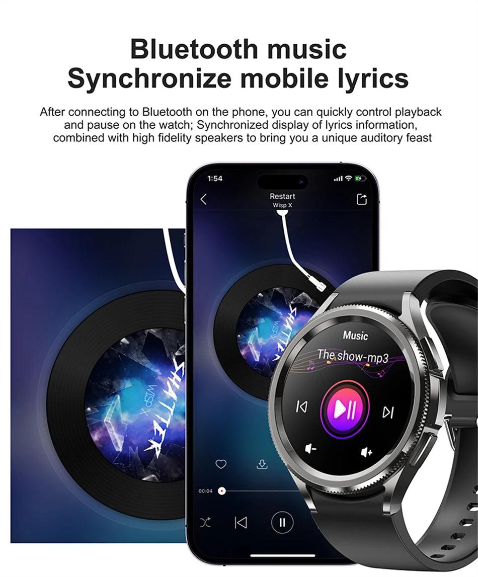 Samsung Galaxy Watch6 Classic - Waterproof GPS Smartwatch with Bluetooth Call  Health Tracking