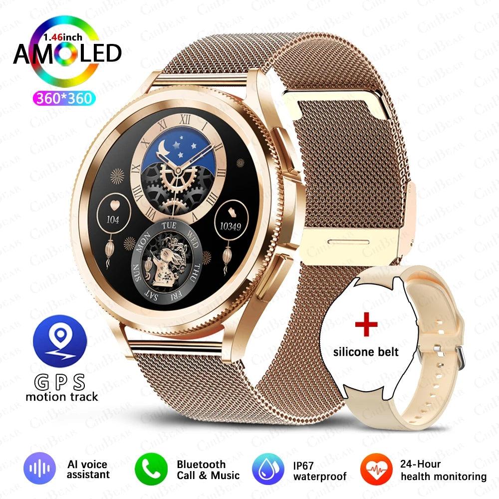 Samsung Galaxy Watch6 Classic - Waterproof GPS Smartwatch with Bluetooth Call  Health Tracking