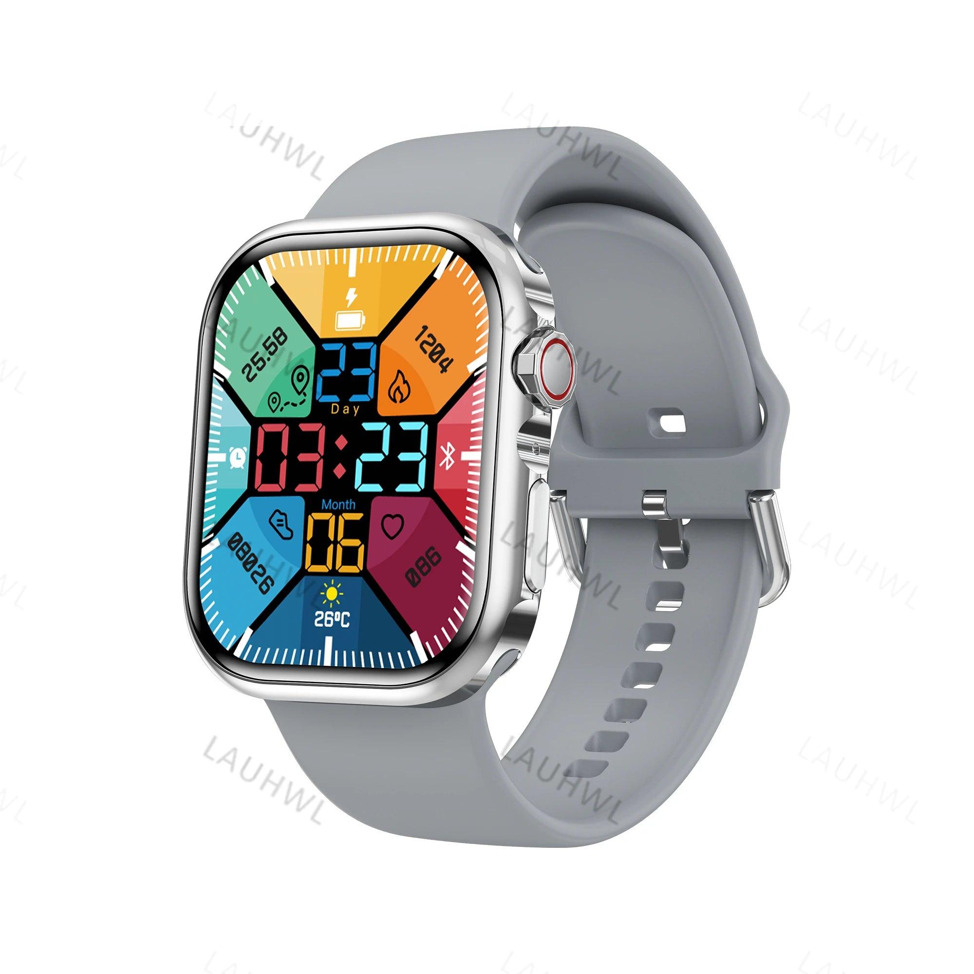 Smart Watch Series 9 - HD Fitness Tracker with Heart Rate  Blood Pressure Monitor