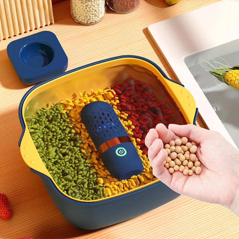 Portable Ultrasonic Vegetable and Fruit Cleaner - Wireless Kitchen Purifier