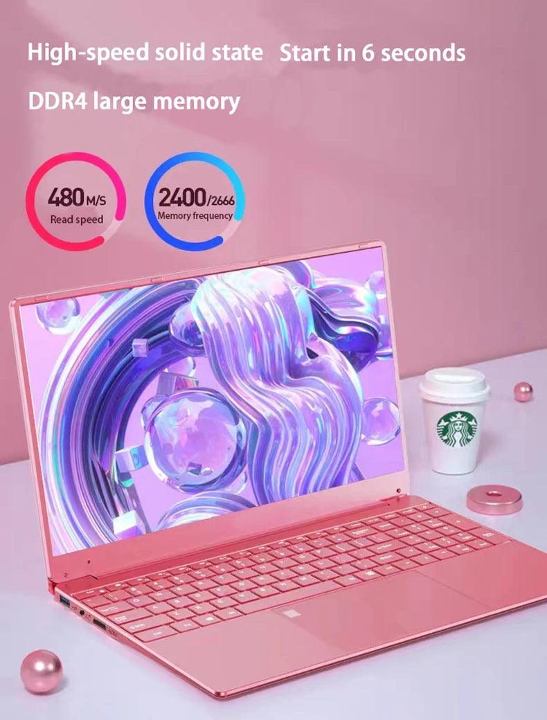 Pink Laptop, 15.6