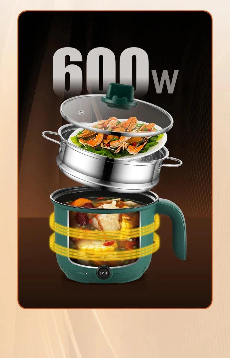 15L Multifunctional Non-Stick Rice Cooker - Mini Electric Cooking Pot