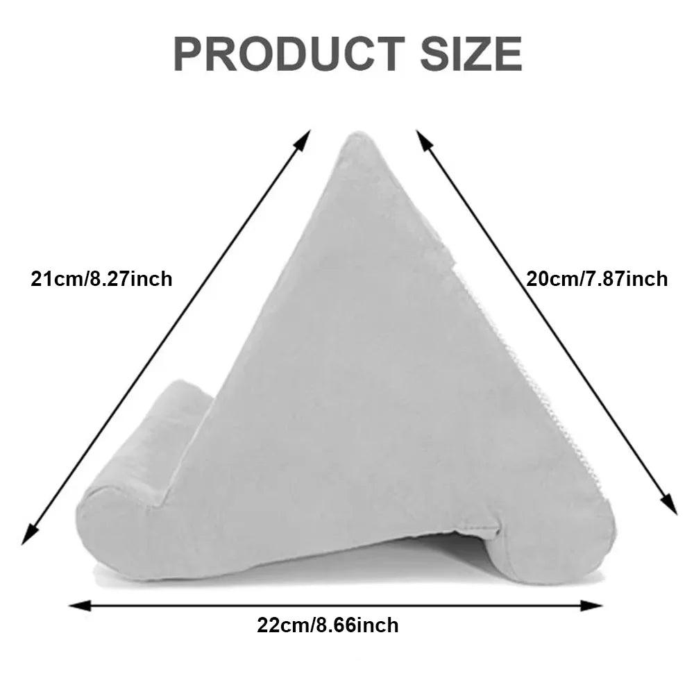 Tablet Holder Pillow - Multi-Angle Support for iPad  Smartphones