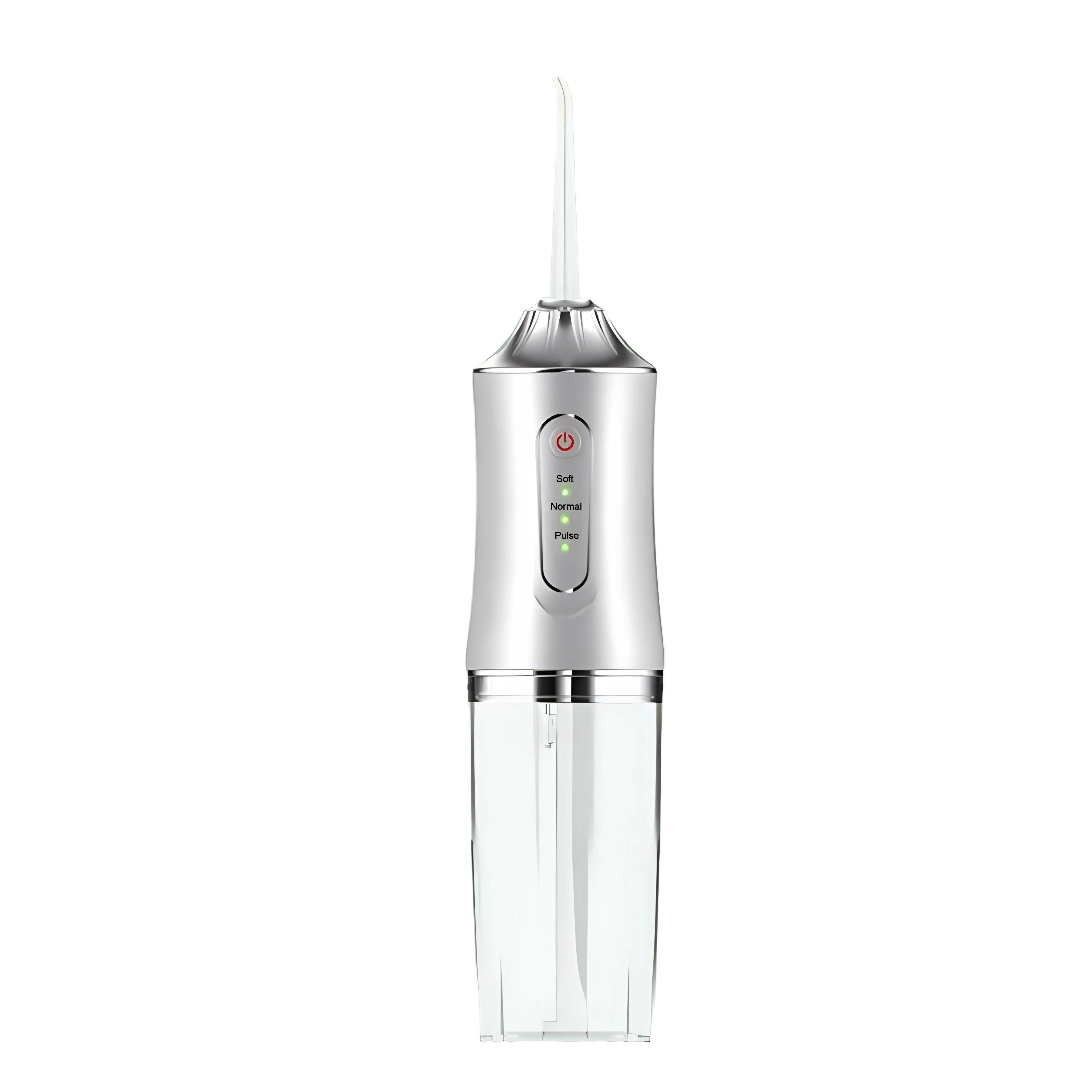 Portable Electric Water Flosser - USB Rechargeable Oral Irrigator with 3 Modes - STOREBLITZ