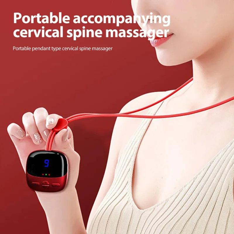 Xiaomi Portable Neck Massager - Smart Cervical Spine Relief with Multiple Modes  Hot Compress