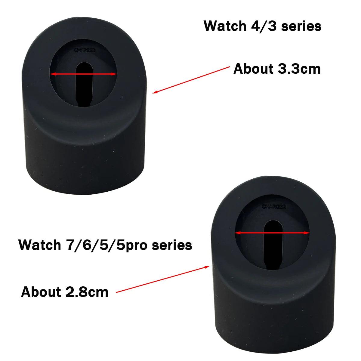 Samsung Galaxy Watch Charger Stand - Compatible with Series 3-7 Silicone 40-46mm