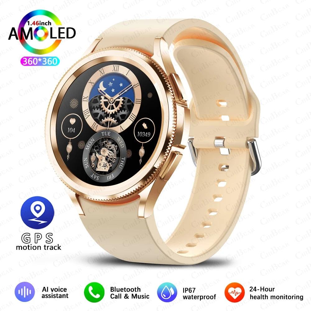 Samsung Galaxy Watch6 Classic - Waterproof GPS Smartwatch with Bluetooth Call  Health Tracking