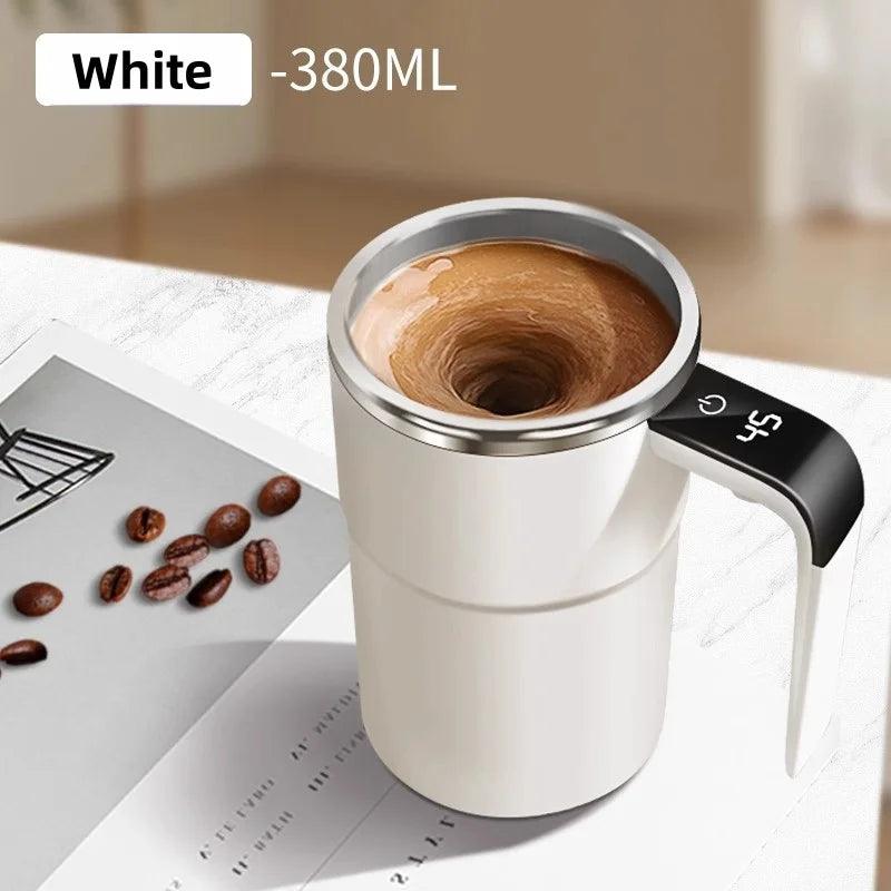 Rechargeable Self-Mixing Mug - Waterproof Electric Coffee Cup 380ML