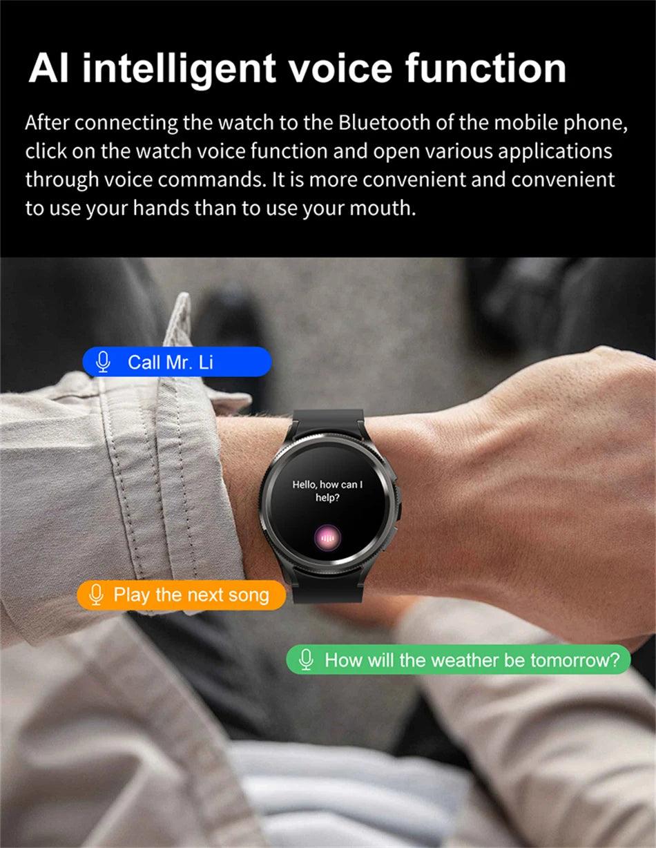 Samsung Galaxy Watch6 Classic - Waterproof GPS Smartwatch with Bluetooth Call  Health Tracking