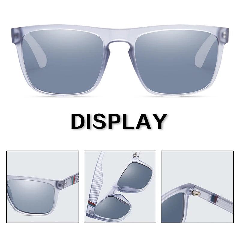 Retro Polarized Sunglasses - Vintage UV400 Eyewear for Men and Women