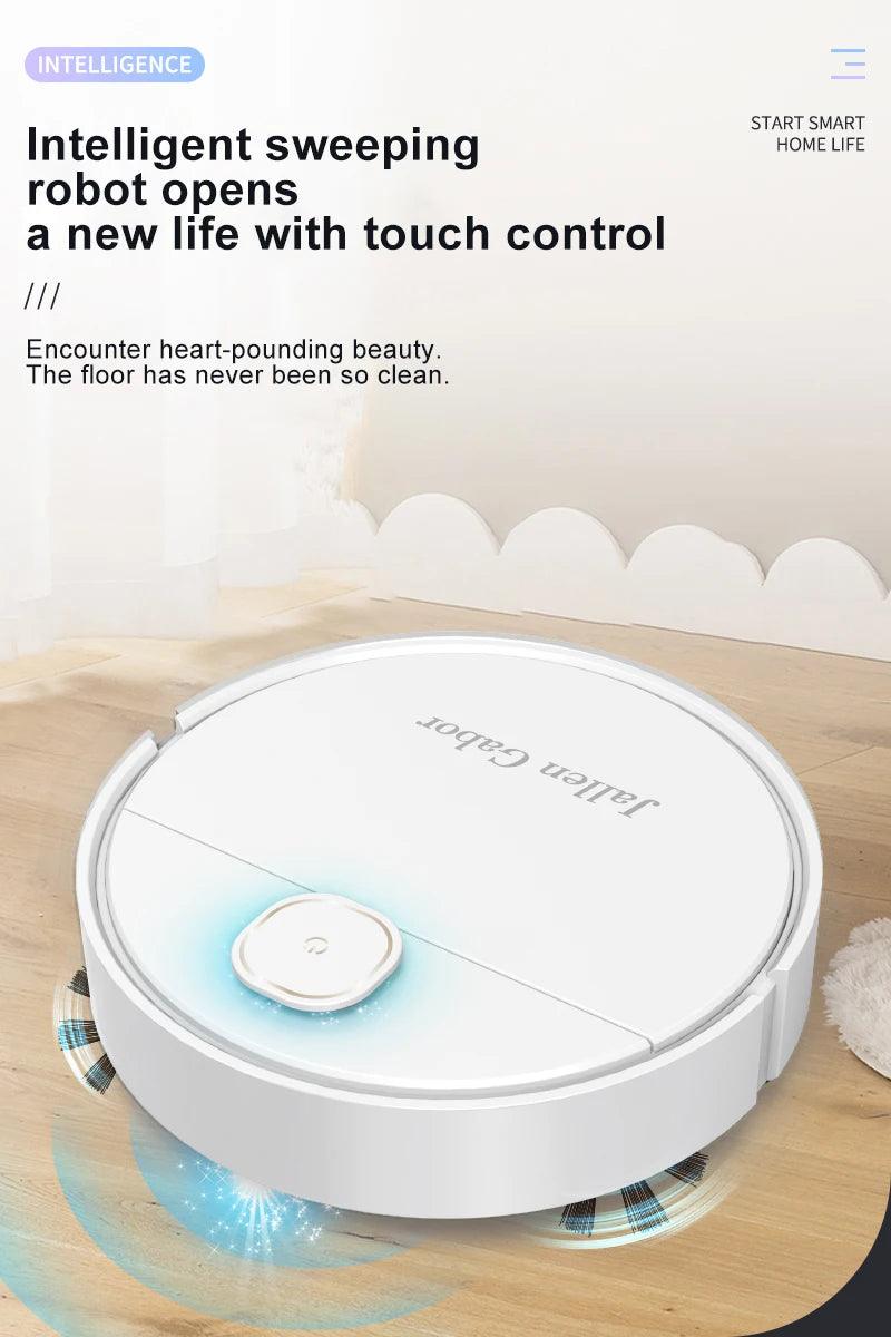 3-in-1 Smart Sweeping Robot - Wireless Mini Vacuum Cleaner for Home Use