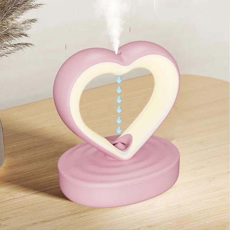 Anti-Gravity Humidifier with LED - Essential Oil Diffuser and Night Light