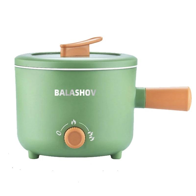 Mini Electric Rice Cooker - Portable Non-Stick Multifunction Cooking Pot for 1-2 People