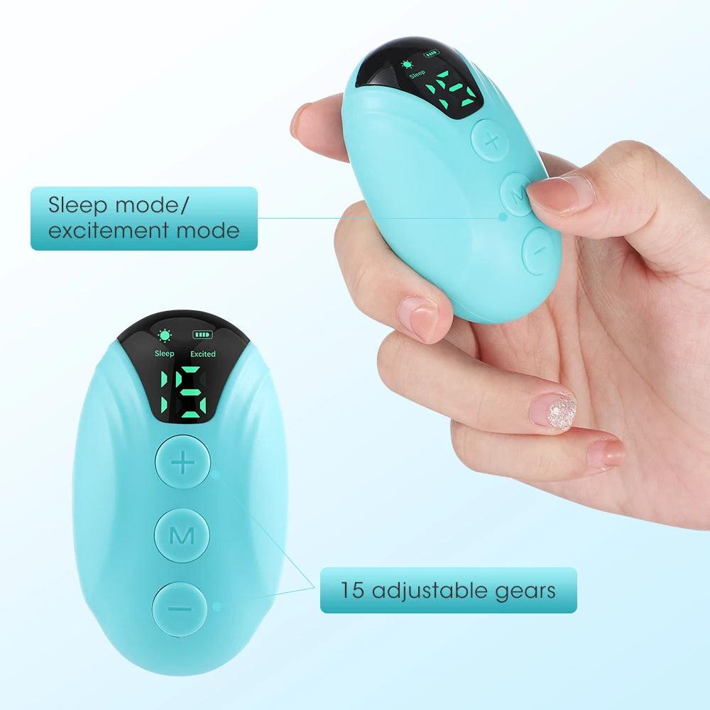 Handheld Sleep Aid Device - Microcurrent Sleep Massager for Anxiety Relief