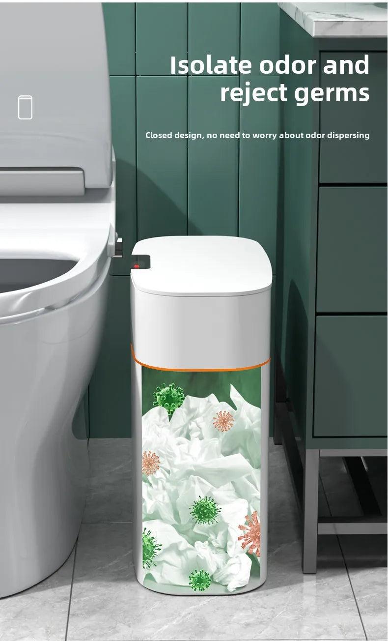 Smart Trash Can  Luxury Electric Toilet - Inductive Household Essentials