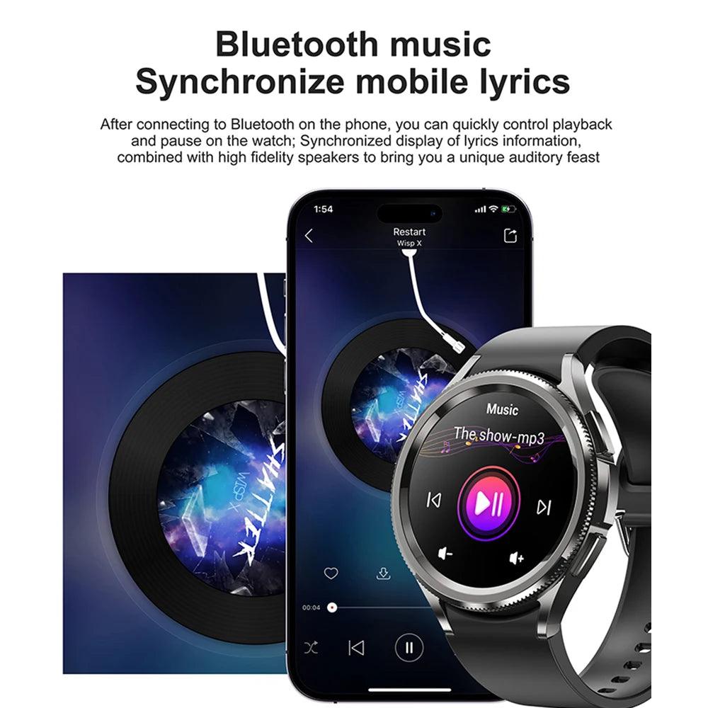 Samsung Galaxy Watch6 Classic - Waterproof GPS Smartwatch with Bluetooth Call  Health Tracking