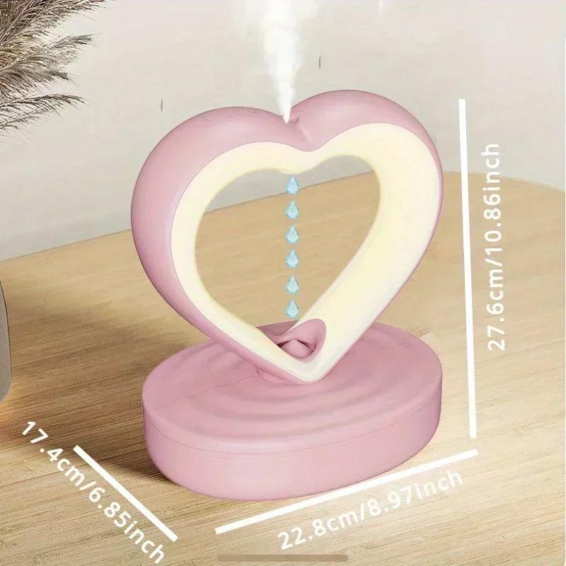 Anti-Gravity Humidifier with LED - Essential Oil Diffuser and Night Light