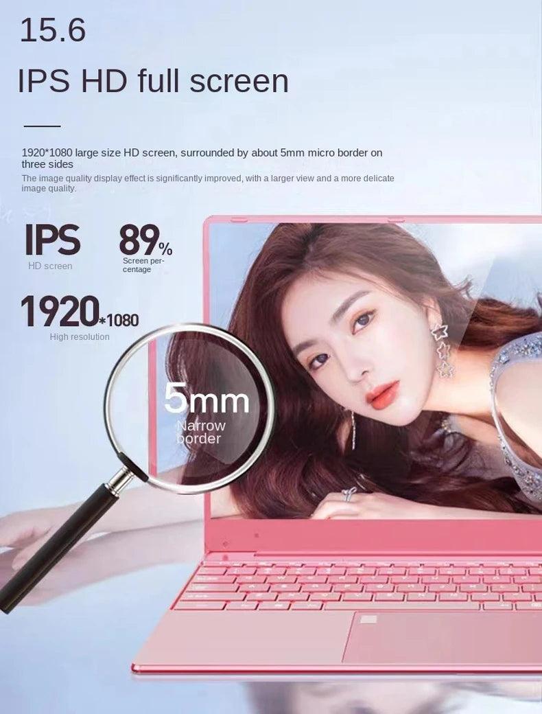 Pink Laptop, 15.6