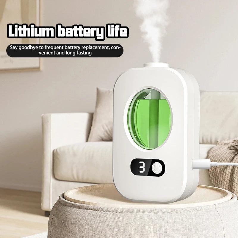 Aromatherapy Essential Oil Diffuser  Humidifier - Automatic Air Freshener for Bathroom