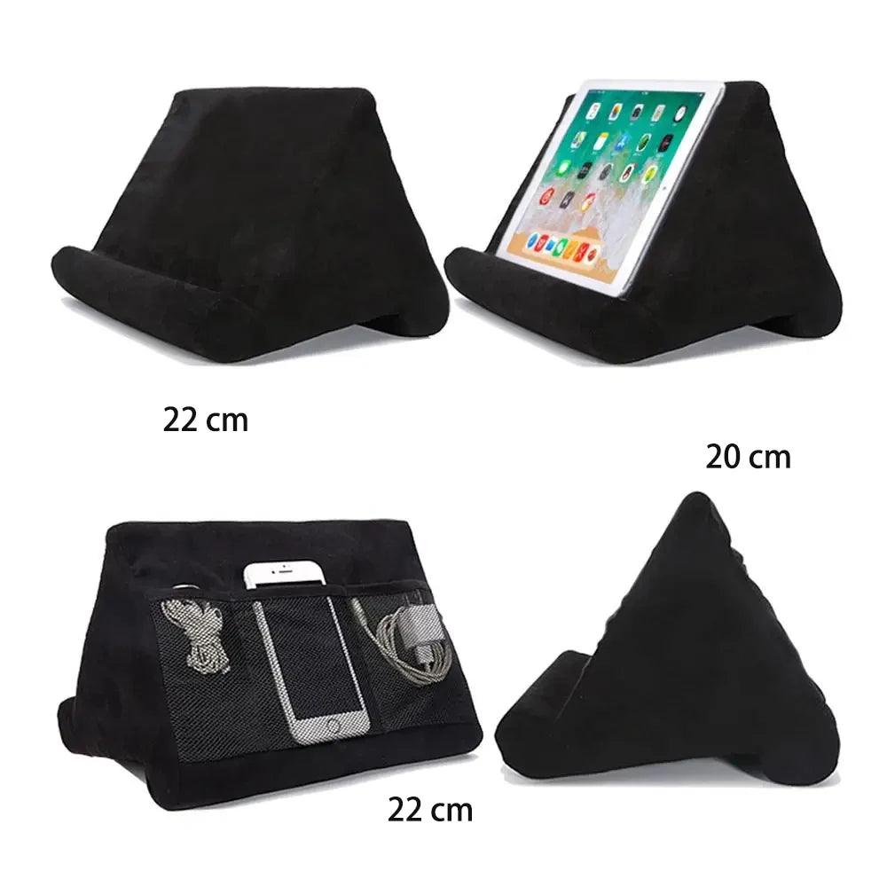 Tablet Holder Pillow - Multi-Angle Support for iPad  Smartphones