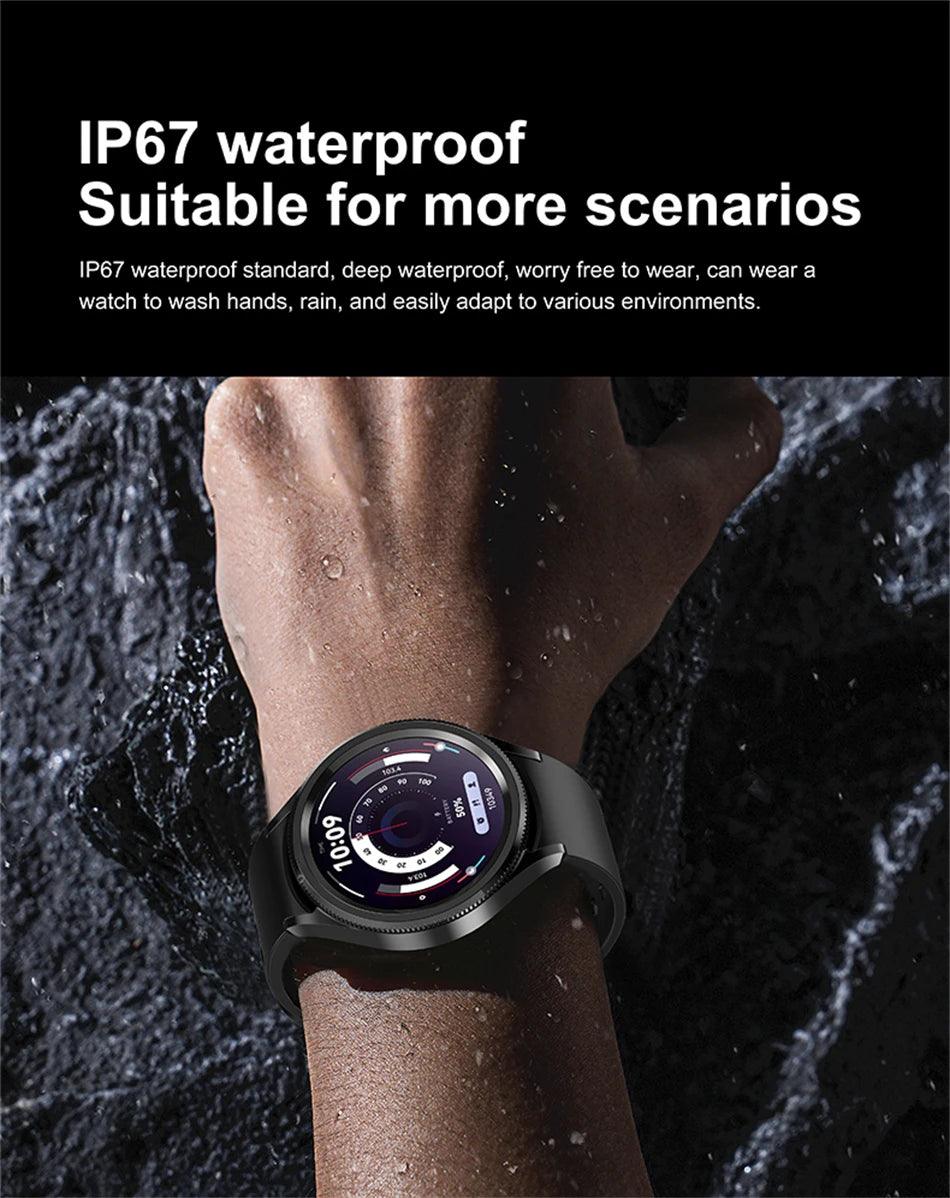 Samsung Galaxy Watch6 Classic - Waterproof GPS Smartwatch with Bluetooth Call  Health Tracking