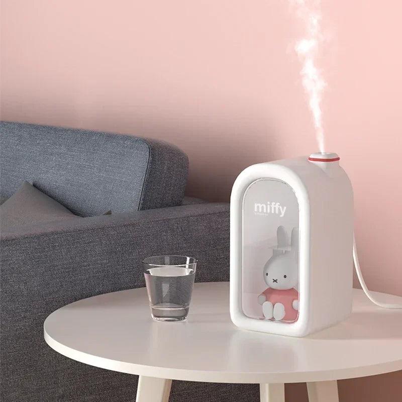 Miffy USB Portable Cool Mist Humidifier with Night Light - Cute Bedroom Gift